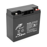 Акумуляторна батарея AGM RITAR HR12-60W, Black Case, 12V 17.0Ah ( 181 х 77 х 167 (167 ) 4.80 kg Q4