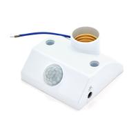 Інфрачервоний датчик руху, 220V макс. навантаження 100W E27, White
