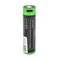Акумулятор 18650 Li-Ion Vapcell P1838A, 3800mAh, 10A, 3.6V (2.5-4.2V), USB type-c, 2 шт. в упаковці, ціна за 1 шт