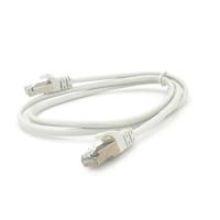 Патч-корд литий MERLION, FTP, RJ45, Cat.5e, 1m, сірий, CU, Q200