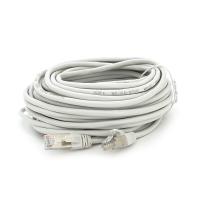 Патч-корд литий MERLION, FTP, RJ45, Cat.5e, 15m, сірий, CU, Q200