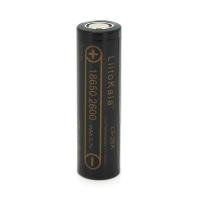 Акумулятор 18650 Li-Ion LiitoKala Lii-26A, 2600mah (2450-2650mah), 3.7V (2.75-4.2V), Black, PVC BOX Q2,  цiна за 1 шт