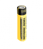 Акумулятор 18650 Li-Ion LiitoKala Lii-36S+, 3600mAh, 3.7V (2.75-4.2V), 65.5mm x 18.5mm, , Black/Yelow