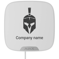 Дротова вулична сирена Ajax Superior StreetSiren DoubleDeck white Fibra