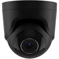 TurretCam (8EU) ASP black 8МП (2.8мм) IP відеокамера Ajax