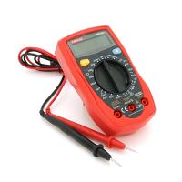 Мультиметр Toplla TM103. Вимірювання: V, A, Ω, ◻︎ (генератор сигналів 50 Гц). Функції: продзвонювання, тест діодів. Габарити: 130 х 73.5 х 35 мм. Вага: 150 г