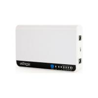 ДБЖ для роутера EnerGenie EG-UPS-DC18, 15W, Output: DC12V, POE-12/15V, 1/1,5A, Li-ion 6600mAh, 160х105х32мм, 270 грам, White, BOX