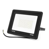 Прожектор SLIM LED RITAR RT-FLOOD100A, 100W, SMD2835, IP65, 8000Lm, 6500K (100%), Ra>70, 272*180*30mm, Black