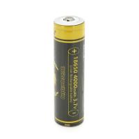 Акумулятор 18650 Li-Ion LiitoKala King-4000PCB, Protected, 4000mah (3800-4000mah), 3.7V (2.75-4.2V), Black/Yellow