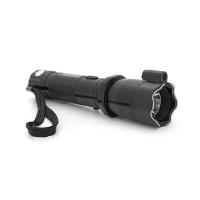 Ліхтар-відлякувач ручний BAILONG BL-288, 1LED, 1 режим + лазер, Li-ion вбудований, Black, IP44, кабель живлення, BOX