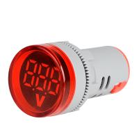 Цифровий вольтметр ST16V, діапазон вимірювань 60-500V, Red