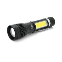 Ліхтарик ручний Watton WT-602, Cree T6+16SMD, 3 реж., ZOOM, 6800mAh акумулятор, заряджання microUSB. IP44. 135 х 30 х 20. BOX