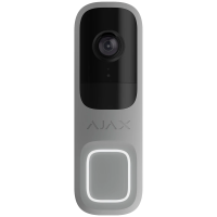 Ajax Doorbell Grey RAL 7004 Відеодзвінок