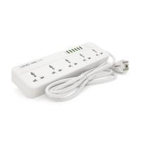 Мережевий фільтр LDNIO SС5614, 5 Розеток + 6 USB, 2 м, перетин 3х0, 75мм, White, Box
