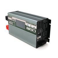 Інвертор напруги Demuda DMDPSW-1000W, 12V/220V, 1000W з правильною синусоїдою, 2 універсальні розетки, 2 USB, Rj 45, клемні дроти, Q6