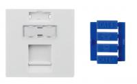 Модульна вставка OK-net, 45х45 1 порт, тип 1