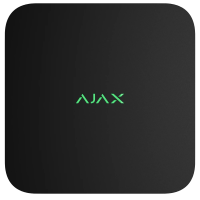 Ajax NVR DC (16ch) black Відеореєстратор
