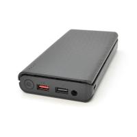 MINI ДБЖ для роутеров DC7S-PD18W, Output: USB 5V/3A, 9V/2A, 12V/1.5A, DC 5V/3A, 9V/2A, 12V/1.5A, 18650х7, 156х79х22мм, 460гр, Чорний, BOX