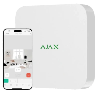 Ajax NVR (8ch) (8EU) white Відеореєстратор