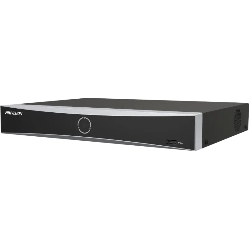 4х-канальний 4K мережний PoE відеореєстратор AcuSense Hikvision DS-7604NXI-K1/4P