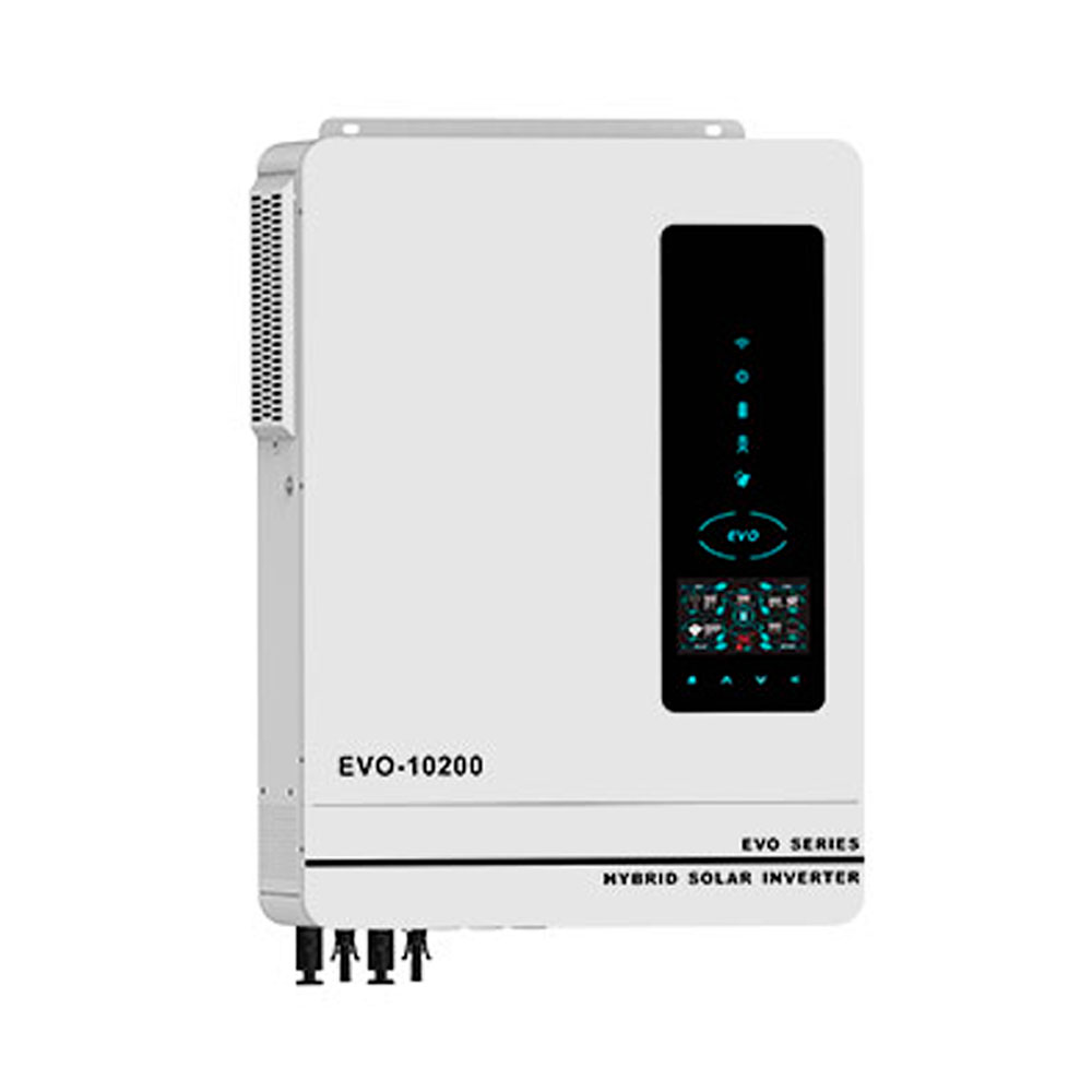 Гібридний інвертор ANERN SCI-EVO-10200 48V, струм заряду 160А, MPPT(90-450В), 530x390x130mm, 14.5кг