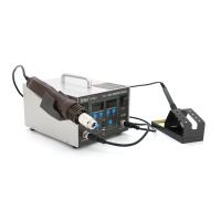 Паяльна станція BAKKU BA-8702D цифрова індикація, фен, паяльник (335*276*210) 4,43 кг