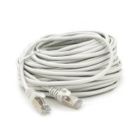 Патч-корд литий MERLION, FTP, RJ45, Cat.5e, 25m, сірий, CU, Q200
