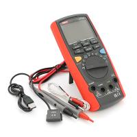 Мультиметр UNI-T UT71D. Вимірювання: V (AC/DC), A (AC/DC), Ω, C, Hz, DUTY, °C/°F, 4-20mA. Функції: True RMS, Data Hold, Peak Hold, авто-діапазон