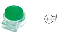 Скотч-лок ізольований з гелем тип К5 (100шт) Q100, Green