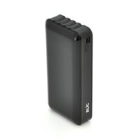 Powerbank BLIC BPB6 20000mAh, 2.1A, 4 кабелі: Type-C, Lighting, Micro, USB, Black, 0,450kg, Box