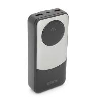 Power bank BETWEEN BTW-P6 20000mAh, 22.5W, 2 кабелі: Type-C+Lighting, Black, 460g, Box