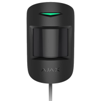 Дротовий сповіщувач руху Ajax Superior MotionProtect Plus black Fibra