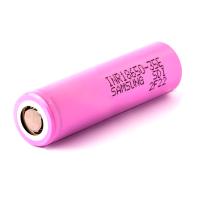 Акумулятор Li-Ion 18650 Samsung INR18650-35E-CDI, 3350mAh, 8A, 4.2/3.6/2.5V, PINK, 2 шт в упаковці, ціна за 1 шт
