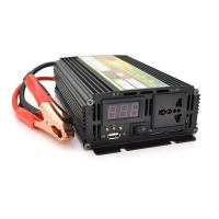 Інвертор напруги Wm-3200 (1900Вт) + Charge 8A, 12/220 з апроксимованою синусоїдою, 1 універсальна розетка + USB, клем + крокодили Інвертор напруги Wm-3200 (1900Вт) + Charge 8A, 12/220 з апроксимованою синусоїдою, 1 універсальна розетка + USB, клем + крокодили