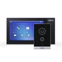Dahua Standart DHI-VTO2211G-WP-S2 + DHI-VTH2421FB-P Комплект (чорний домофон)