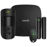 Ajax StarterKit Cam HDR (8EU) UA black охоронної сигналізації Комплект