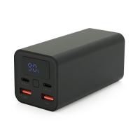 PowerBank XO-PB97 20000mAh, Input:(2хType-C), Output:(2хUSB,2хType-C), PD65W for Laptop, plastic, Black, Q28