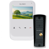 Slinex SK-04 + ML-16HR black Комплект відеодомофон + панель виклику