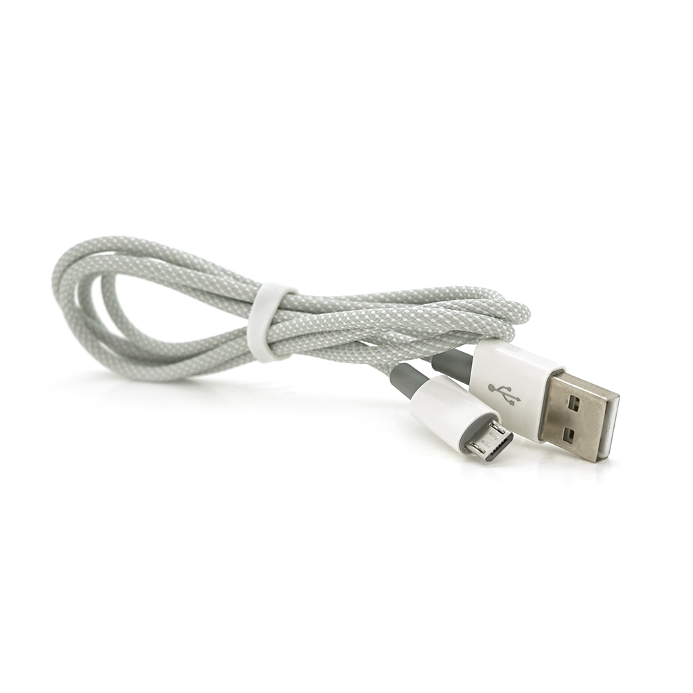 Кабель iKAKU KSC-723 GAOFEI smart charging cable for micro, Gray, довжина 1м, 2.4A, BOX