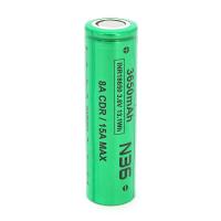 Акумулятор 18650 Li-Ion Vapcell INR18650 N36, 3650mah, 15A, 4.2/3.6/2.5V