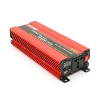 Інвертор напруги NV-1500 (900Вт)+LCD, 12/220V, approximated, 1 універсальна розетка, клем, Box