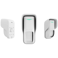 Ajax Curtain Outdoor (8EU) ASP white датчик руху «штора» Сповіщувач