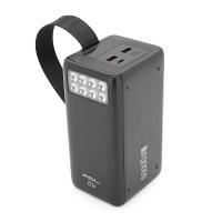 Powerbank ACL PW-151 60000mAh, 22.5W, 2xUSB+USB-C, Ліхтар, 1.2кг, Black, Box