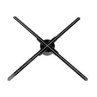 Світлодіодний голографічний проектор-голограма Merlion Z3H, 12V/60W, 1600*960dpi, угол обзора170°, LED: 4*240, 64*64cm