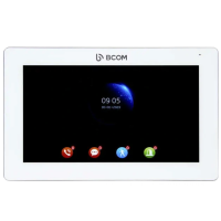 BCOM BD-770FHD/T White Відеодомофон