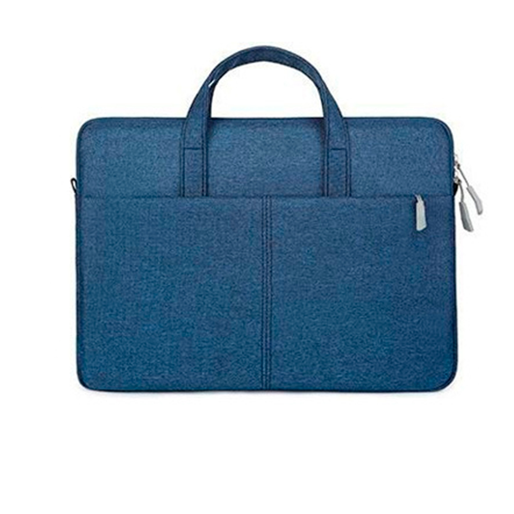 Сумка для ноутбука Merlion 15.6", з плечовим ременем, 36x26x2.5cm, Blue