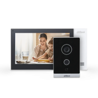Dahua Standart DHI-VTO2211G-WP-S2 + DHI-VTH2421FW-P (білий домофон) Комплект відеодомофона