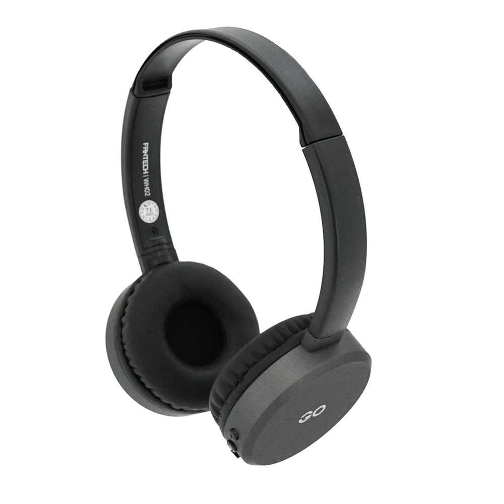 Ігрові навушники бездротові Fantech WH02 GO AIR, BT 5.0, Grey, Color Box