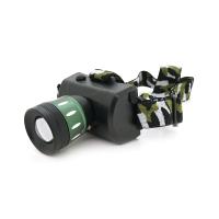 Налобний Ліхтарик Bailong BL-6966, Q5 Cree, 3 реж., Zoom, корпус-пластик, водостійкий, ударостійкий, 18650 акумулятор СЗУ + АЗУ, 80 * 45mm, BOX