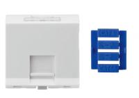 Модульна вставка OK-net, 45х45 1 порт, тип 2
